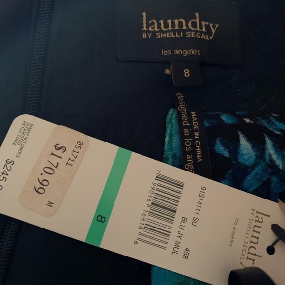 Laundry by Shelli Segal Sleeveless Abstract Mini Dress By Nordstrom - Picture 10 of 10